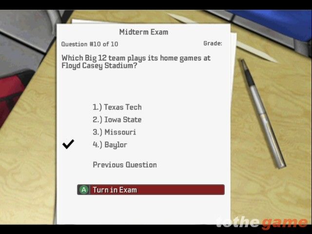 NCAA Football 07 screenshot 9