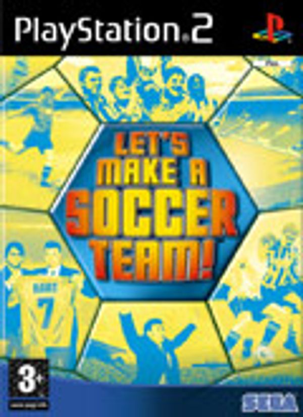 Let’s Make a Soccer Team! PS2 box art