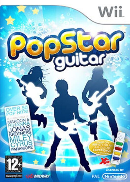 PopStar Guitar PS2 box art