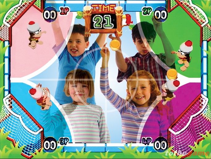 EyeToy: Monkey Mania (Aka Ape Escape EyeToy) screenshot 3