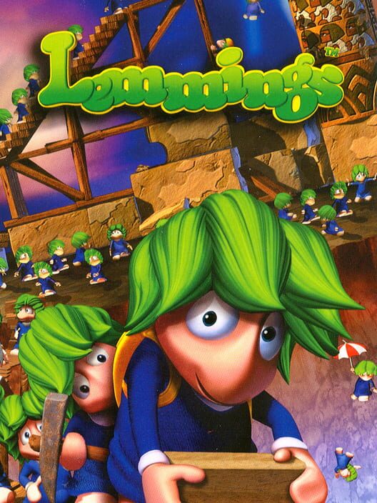 Lemmings PS2 box art