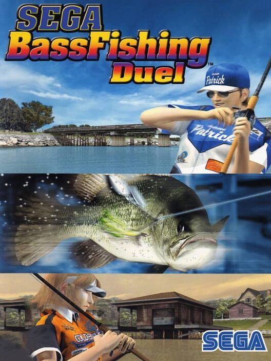 Sega Bass Fishing Duel PS2 box art