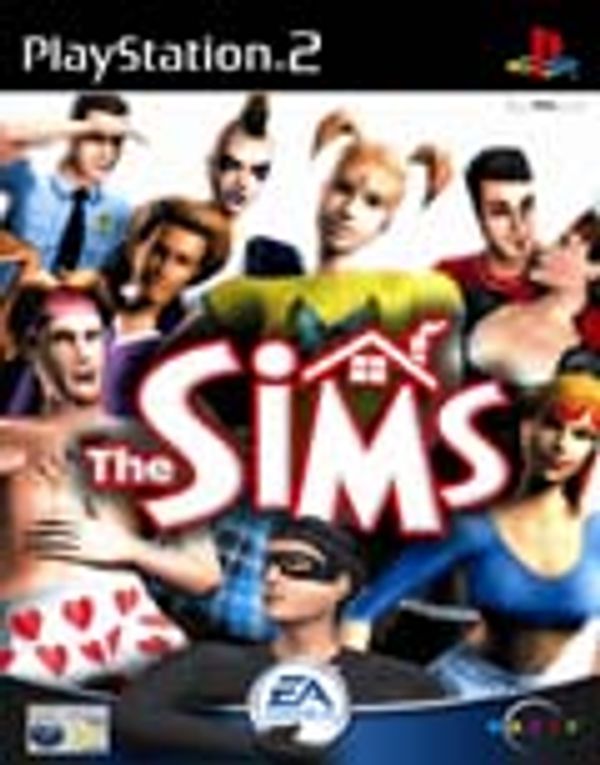 The Sims PS2 box art