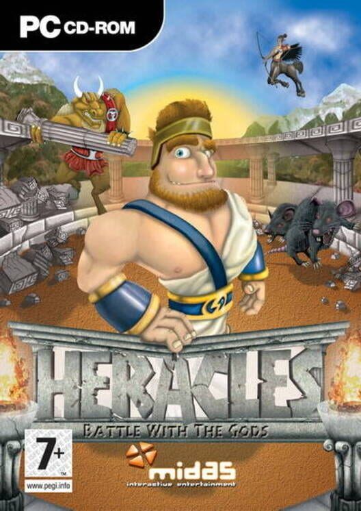 Heracles: Battle with the Gods PS2 box art