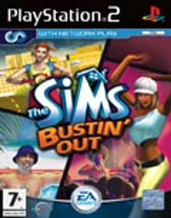 The Sims Bustin’ Out PS2 box art