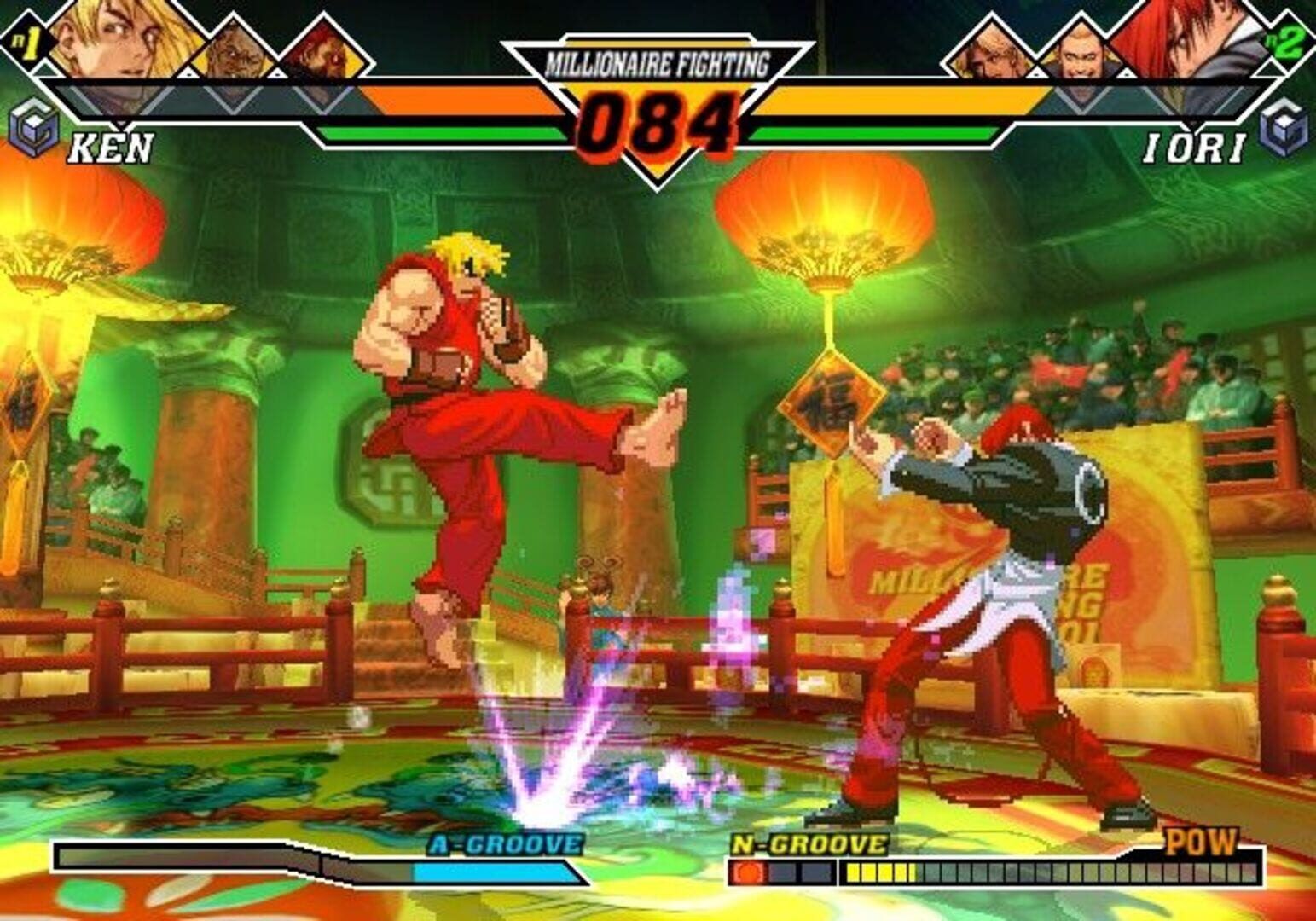 Capcom vs Snk 2: Mark of the Millennium 2001 screenshot 5