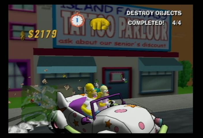 The Simpsons Road Rage screenshot 10