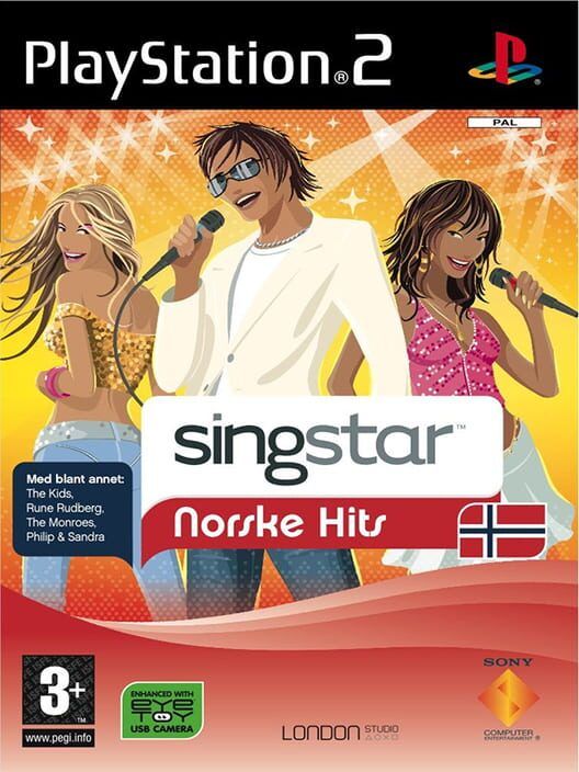 SingStar: Norske Hits PS2 box art