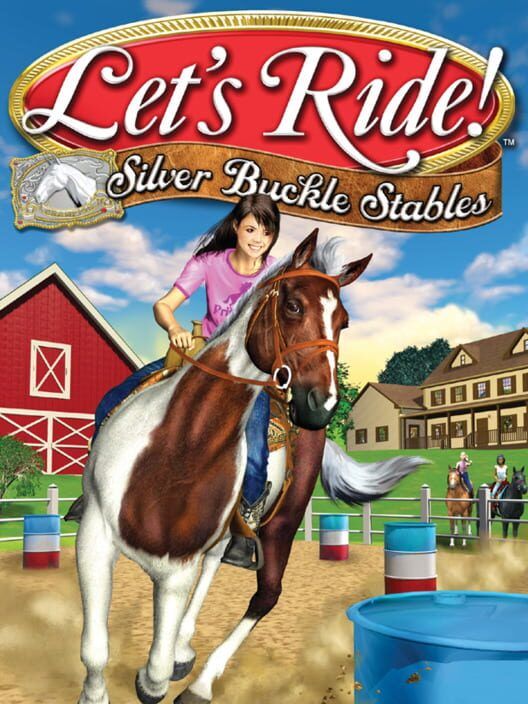 Let's Ride! Silver Buckle Stables PS2 box art