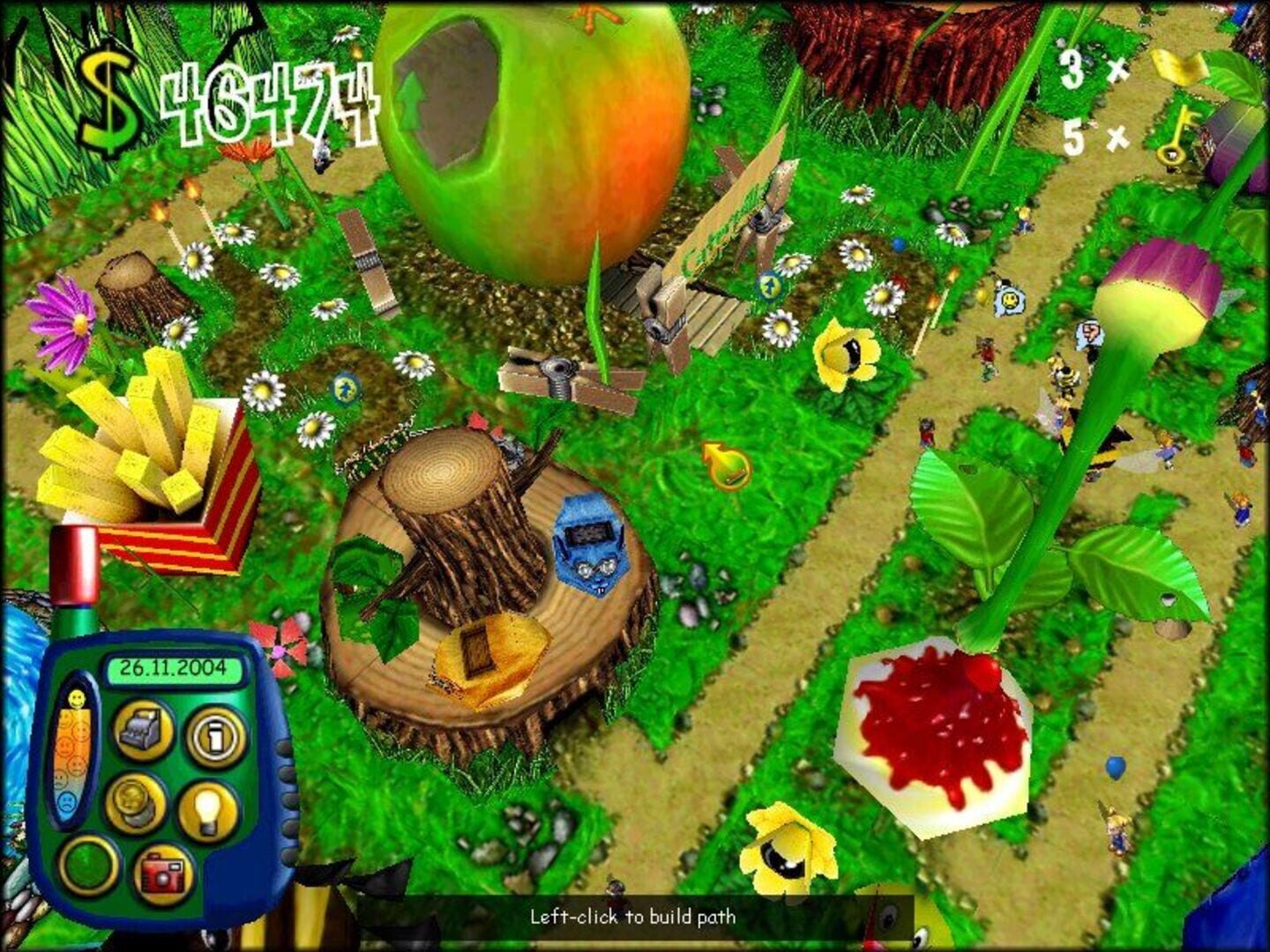 Theme Park Roller Coaster screenshot 1