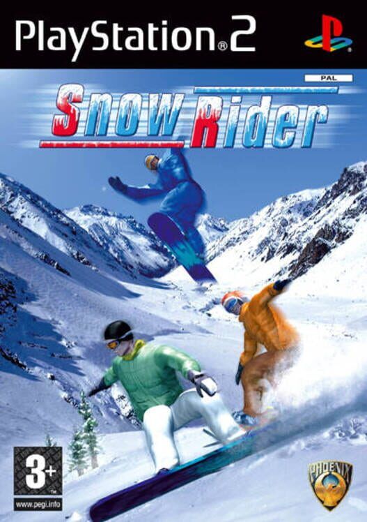 Snow Rider PS2 box art