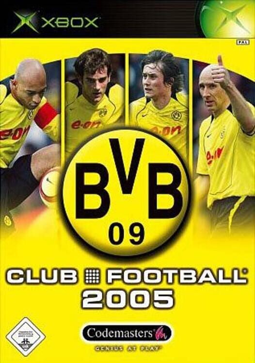 Borussia Dortmund Club Football 2005 PS2 box art