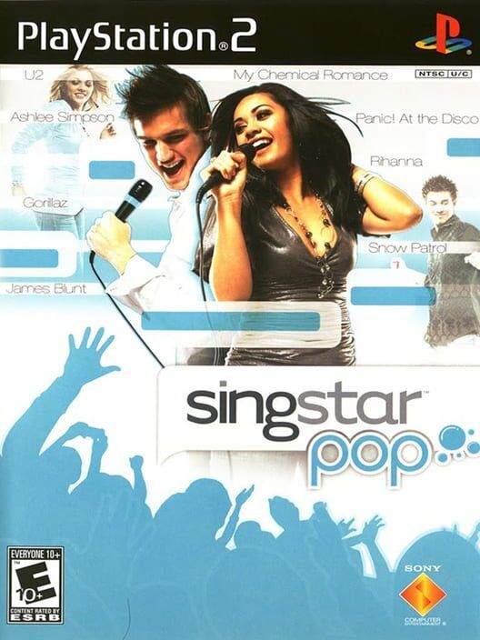 Singstar: Pop PS2 box art