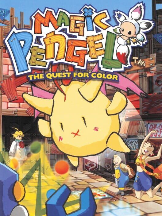 Magic Pengel: The Quest for Color PS2 box art