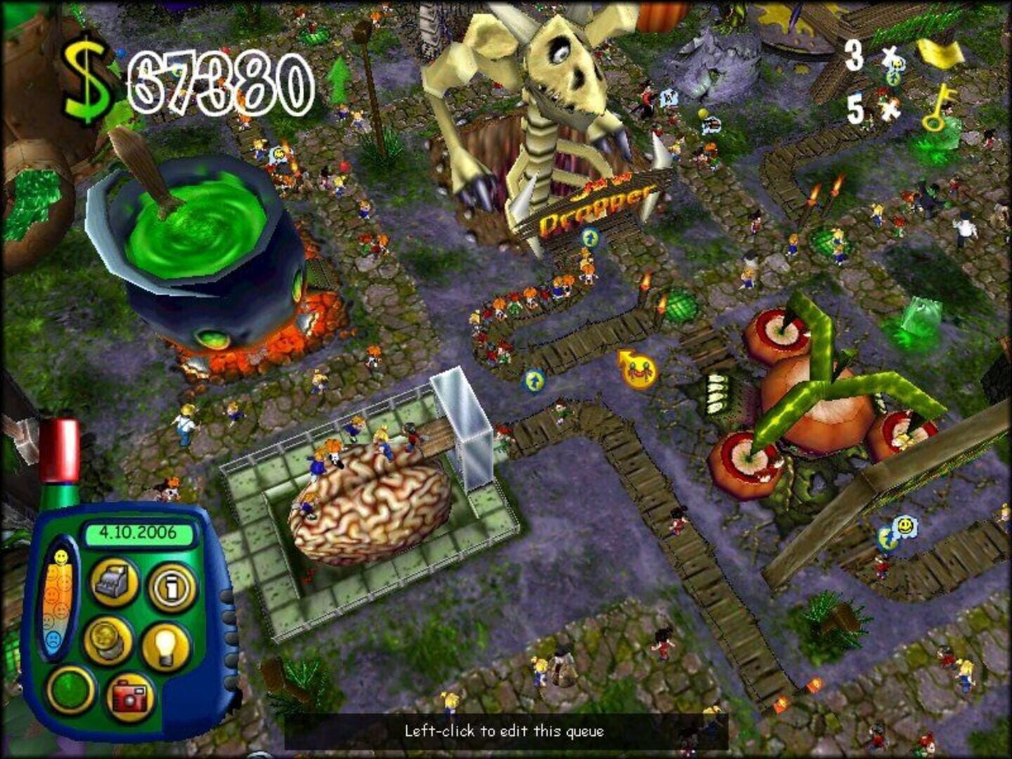 Theme Park Roller Coaster screenshot 2