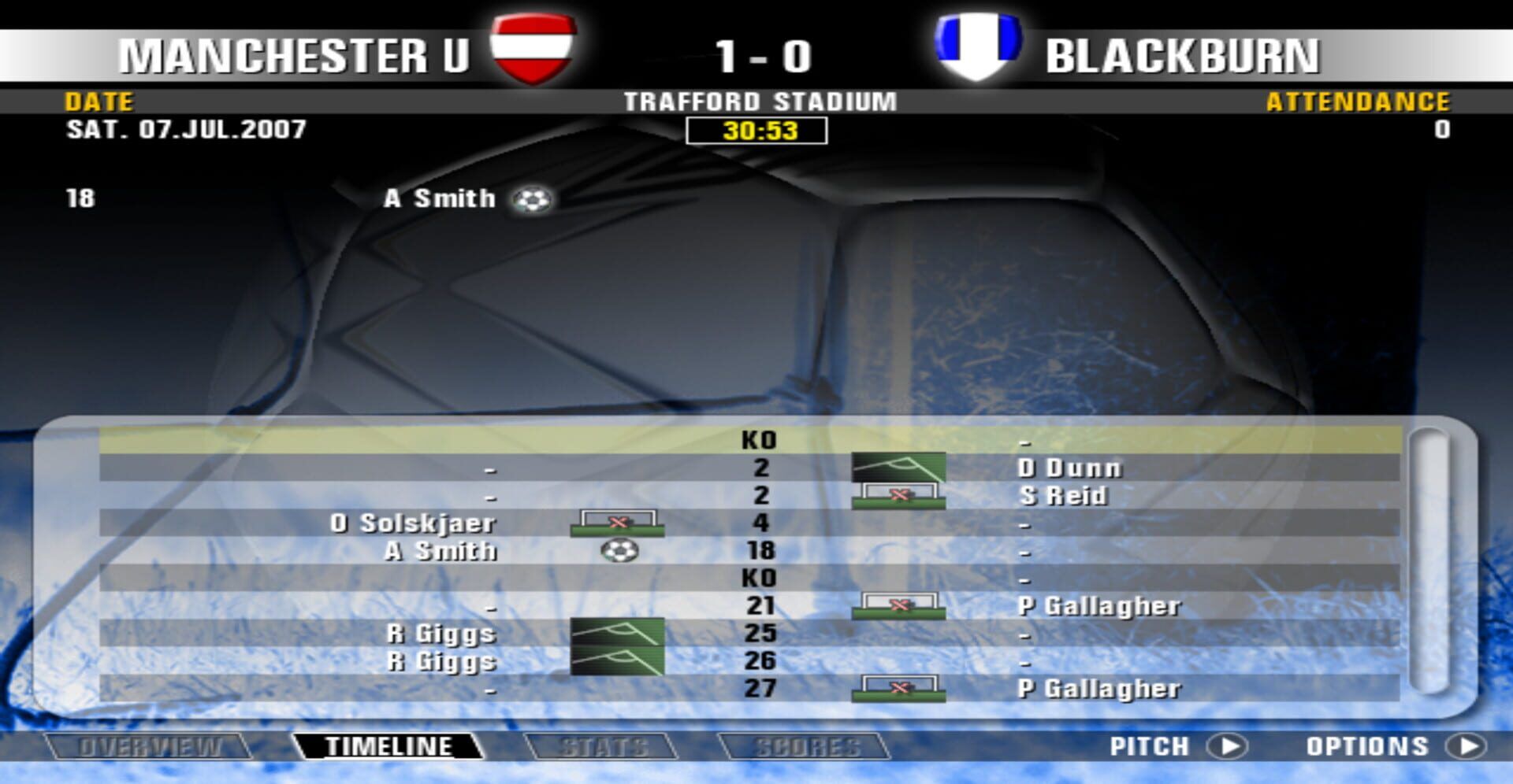 Premier Manager 08 screenshot 13