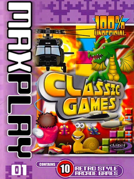 MaxPlay Classic Games Volume 1 PS2 box art