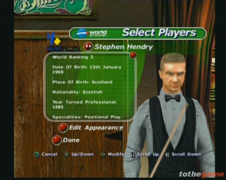 World Championship Snooker 2003 screenshot 27