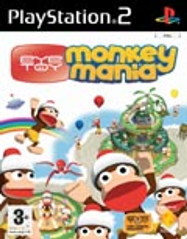 EyeToy: Monkey Mania (Aka Ape Escape EyeToy) PS2 box art