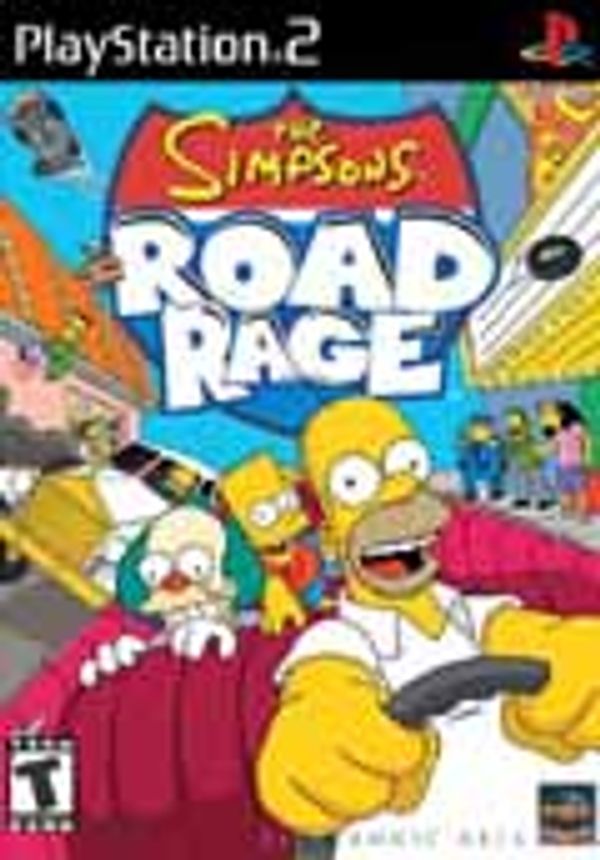 The Simpsons Road Rage PS2 box art
