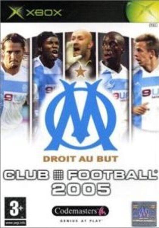 Olympique de Marseille Club Football 2005 PS2 box art