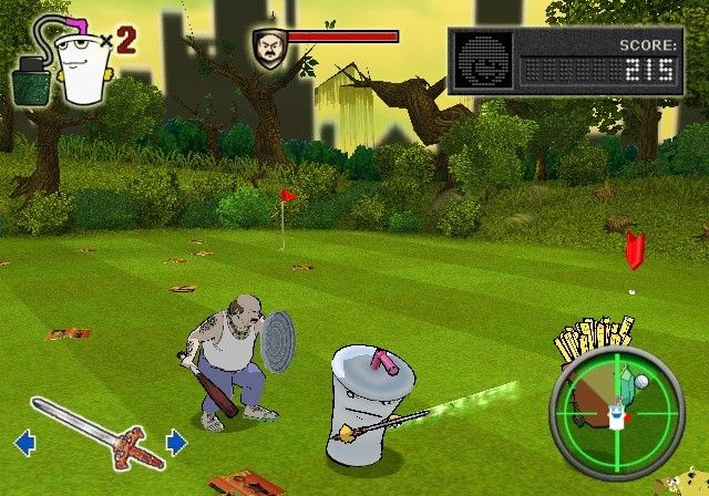 Aqua Teen Hunger Force Zombie Ninja Pro-Am screenshot 5