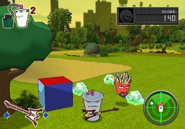 Aqua Teen Hunger Force Zombie Ninja Pro-Am screenshot 2