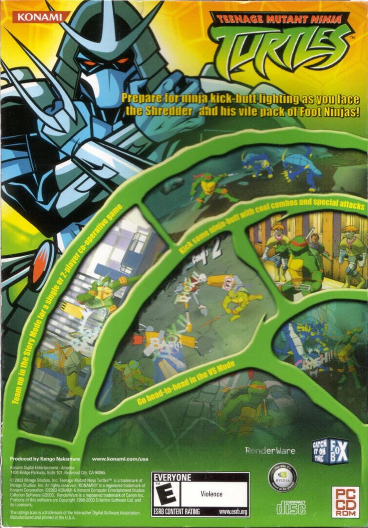Tmnt: Teenage Mutant Ninja Turtles artwork 2