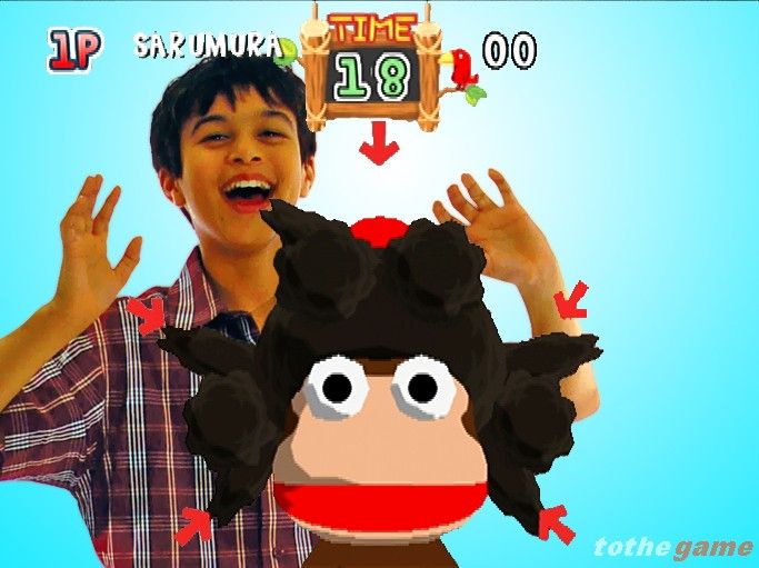 EyeToy: Monkey Mania (Aka Ape Escape EyeToy) screenshot 6
