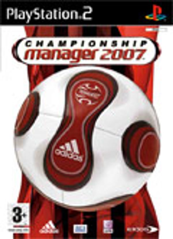 Championship Manager 2007 PS2 box art