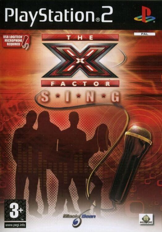 The X Factor Sing PS2 box art