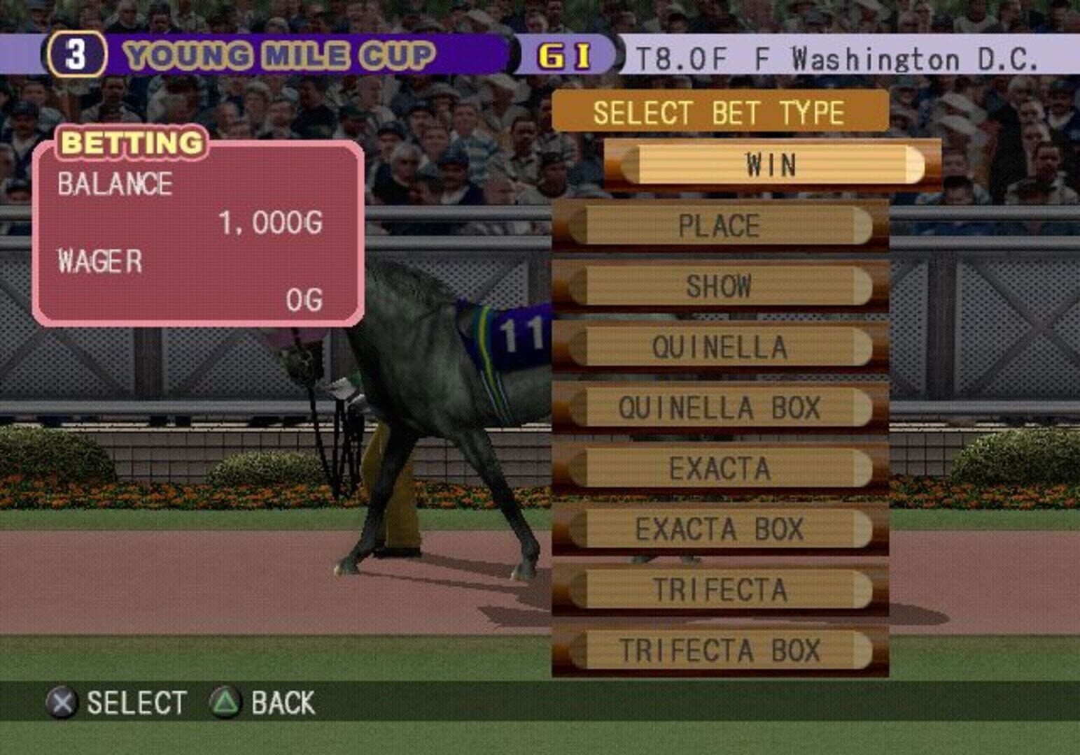 Gallop Racer (Aka Gallop Racer 2003: A New Breed) screenshot 10