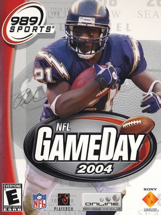 NFL GameDay 2004 PS2 box art