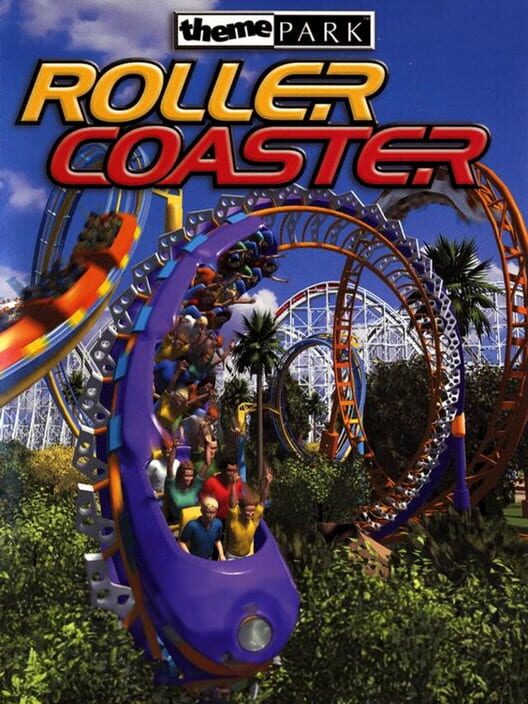 Theme Park Roller Coaster PS2 box art