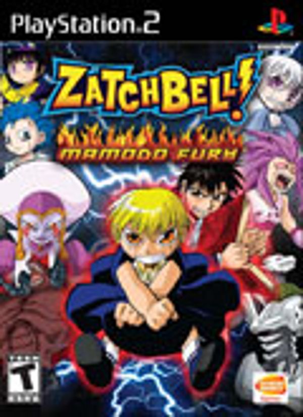 Zatchbell!: Mamodo Fury PS2 box art