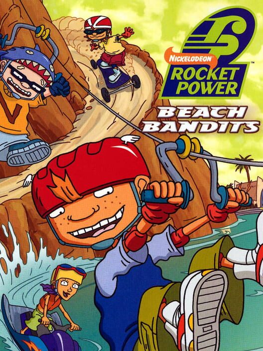 Rocket Power: Beach Bandits PS2 box art