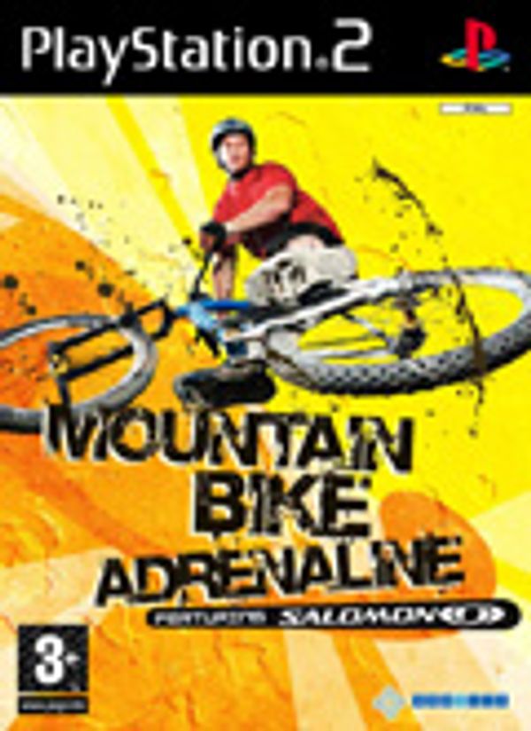 Mountain Bike Adrenaline Featuring Salomon PS2 box art