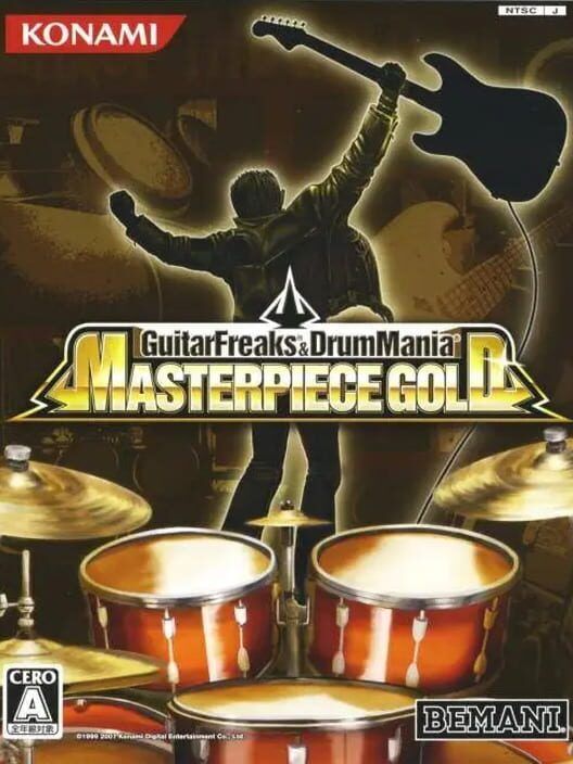 Guitar Freaks & DrumMania: Masterpiece Gold PS2 box art