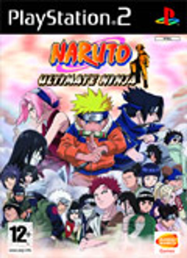 Naruto: Ultimate Ninja PS2 box art