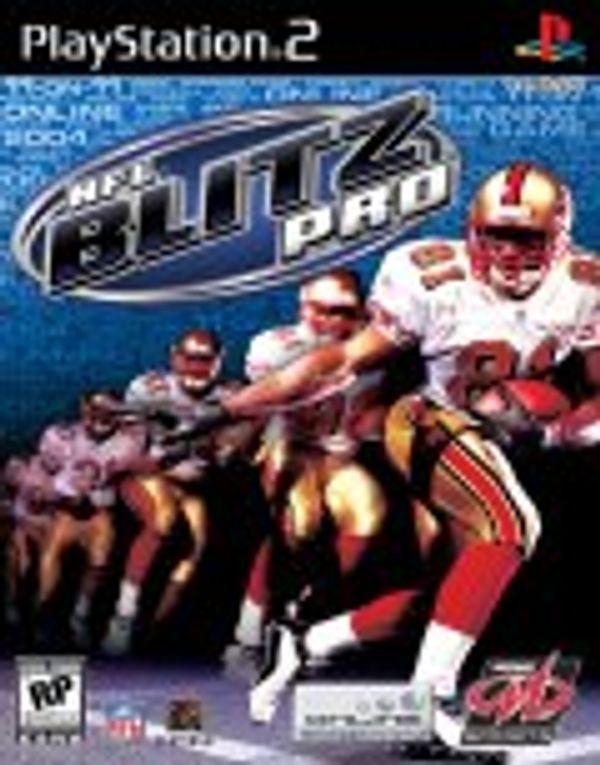 NFL Blitz Pro PS2 box art