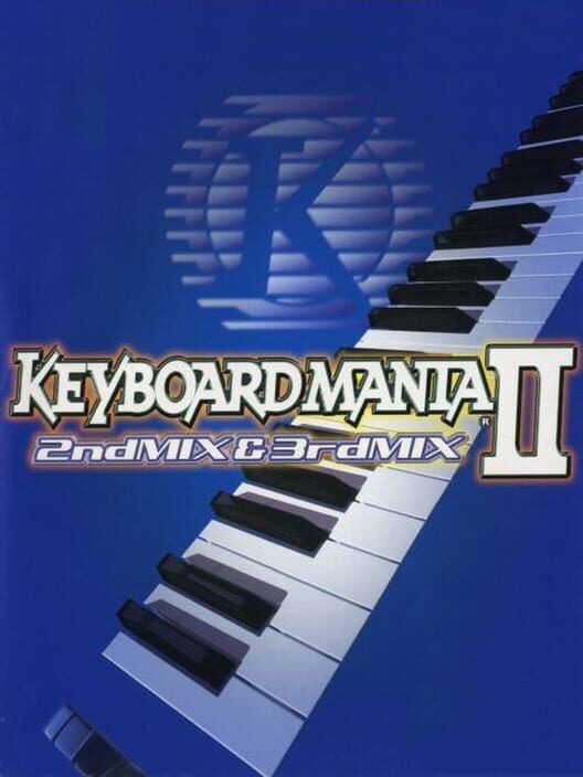 Keyboardmania II: 2ndMix and 3rdMix PS2 box art