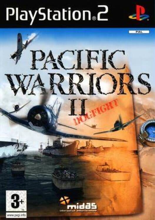 Pacific Warriors II: Dogfight! PS2 box art
