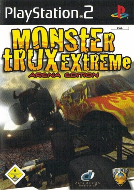 Monster Trux Extreme: Arena Edition PS2 box art