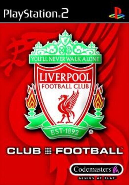 Liverpool Club Football PS2 box art