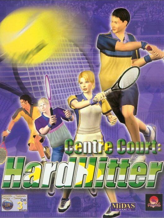 Centre Court: Hard Hitter PS2 box art