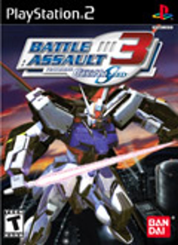 Battle Assault 3 Featuring Gundam Seed PS2 box art