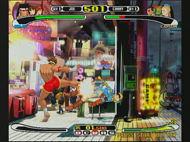 Capcom vs Snk 2: Mark of the Millennium 2001 screenshot 2