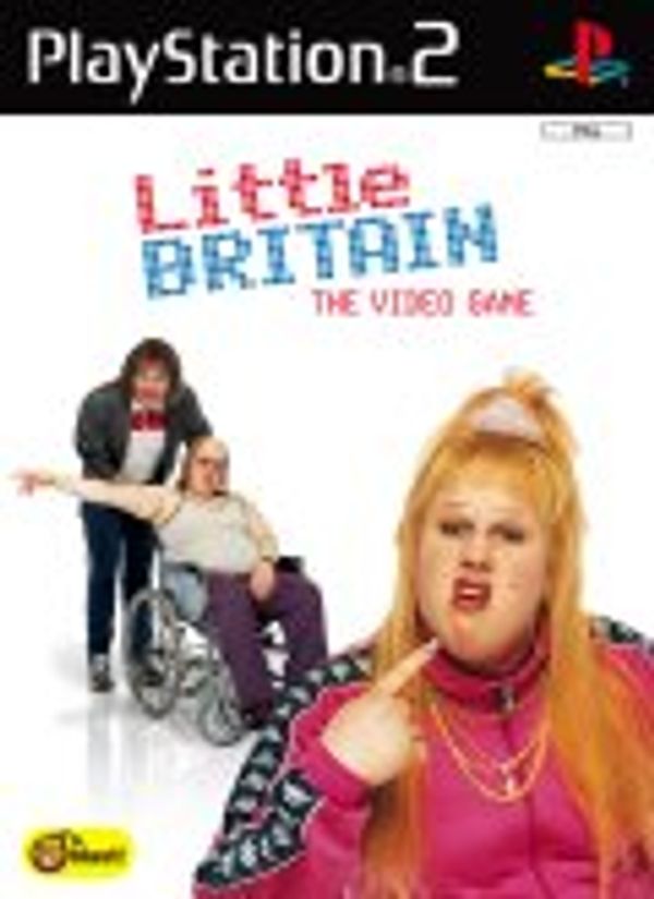 Little Britain the Video Game PS2 box art