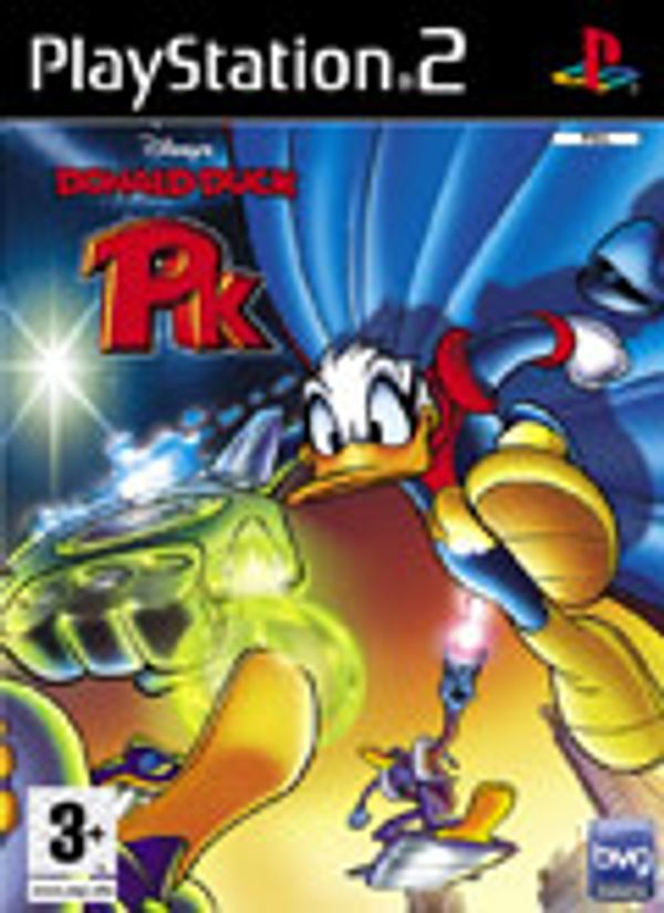 Donald Duck: Who Is Pk PS2 box art