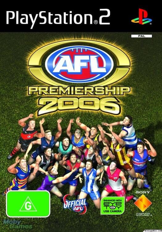 AFL Premiership 2006 PS2 box art